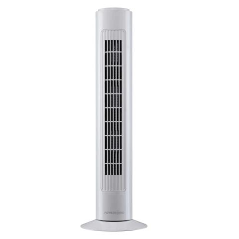 Powersonic 29 Inch Oscillating Fan Floor Tower Fan 3 Speed